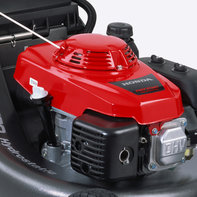 Close-up van motor.