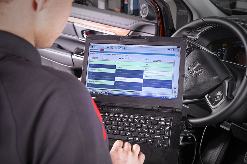 Controle van het onderstel 