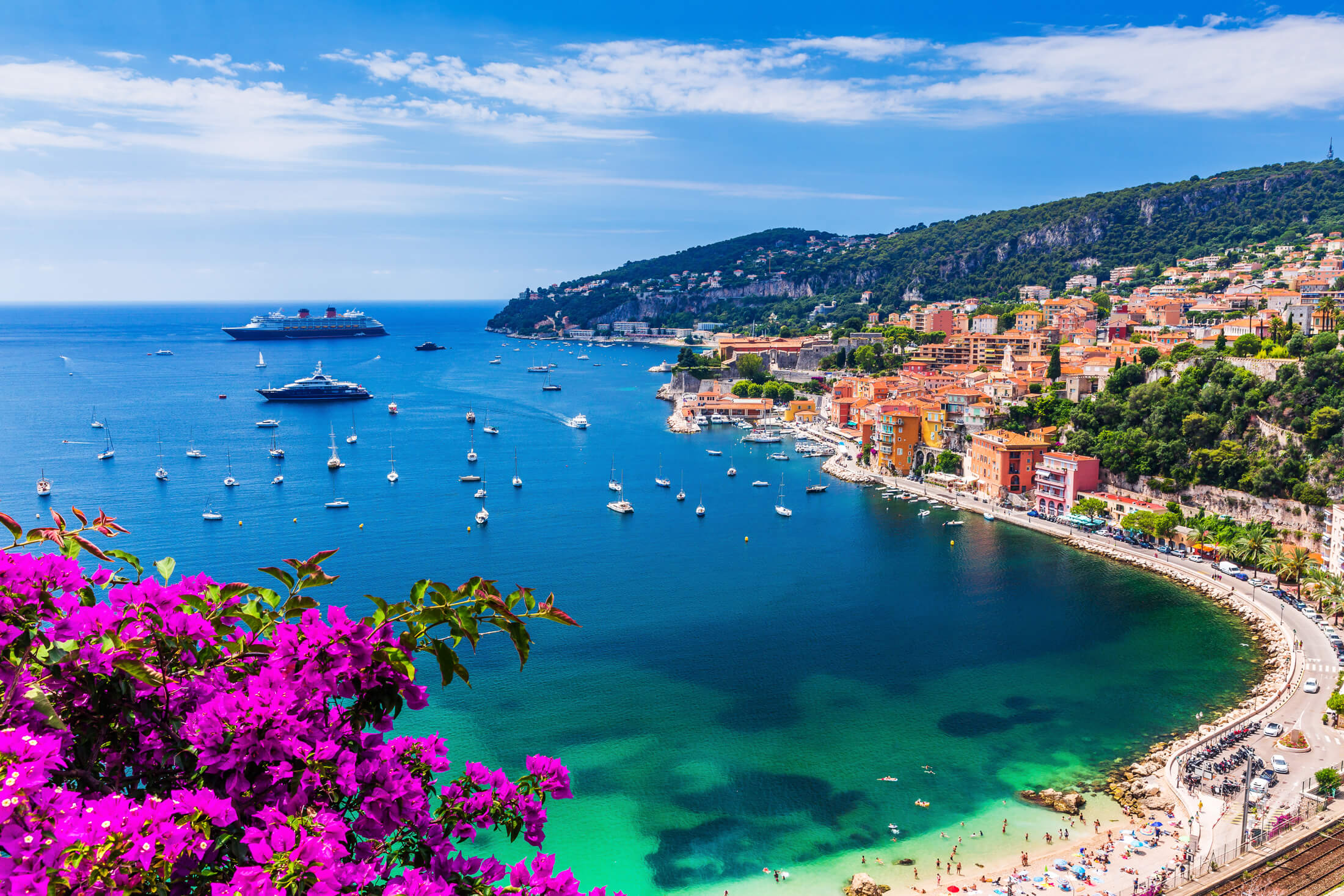 Villefranche-sur-Mer aan de Franse Rivièra