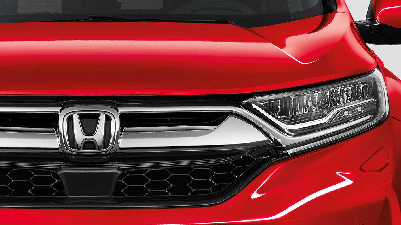 Close-up systeem met actieve afsluitroosters Honda CR-V.