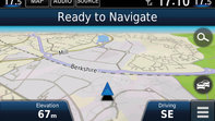 Close-up 7-inch navigatiesysteem Honda CR-V.