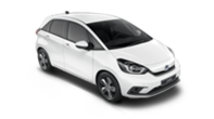 Driekwart vooraanzicht Honda Jazz en Jazz Crosstar