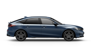 Honda Civic e:HEV zijaanzicht