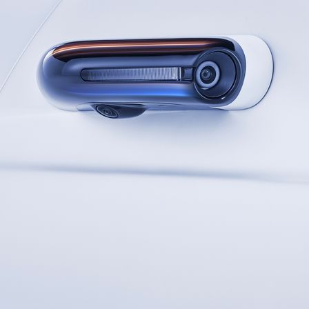 Close-up van Honda e.