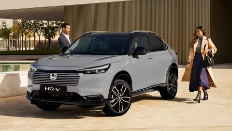 Close-up van de kleur van de Honda HR-V