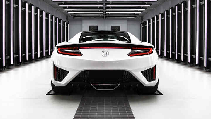 Honda Nsx Hybride Supersportwagen Honda Nl