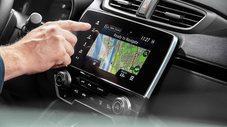 Close-up dashboard CR-V