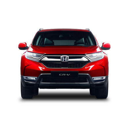 Vooraanzicht van Honda CR-V.