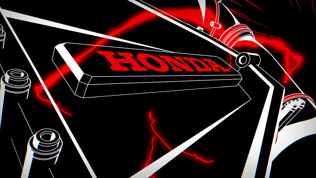 Honda logo.