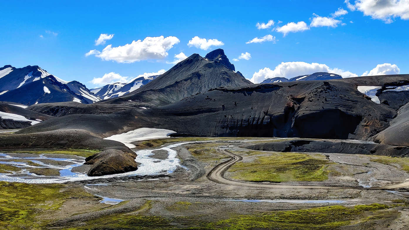 Warmwaterbron van Landmannalaugar