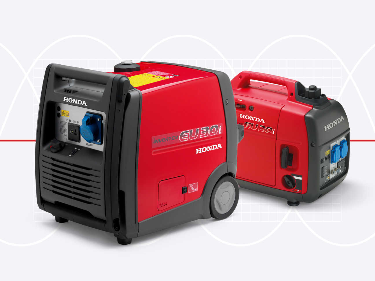– Draagbare generatoren – Generatoren Industrie – Honda