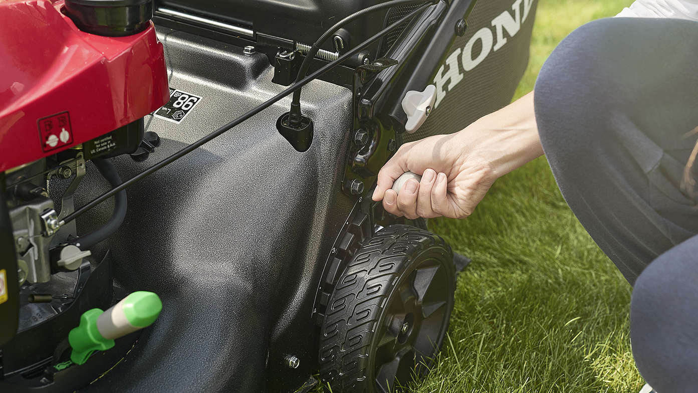 Honda HRN zeven maaihoogtes 