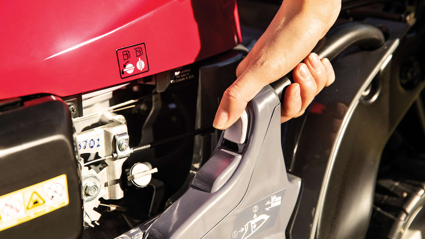 Hendel voor instelbare maaihoogte Honda HRX-grasmaaier.