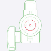Honda Versatool, overbrengingsasdiagram.