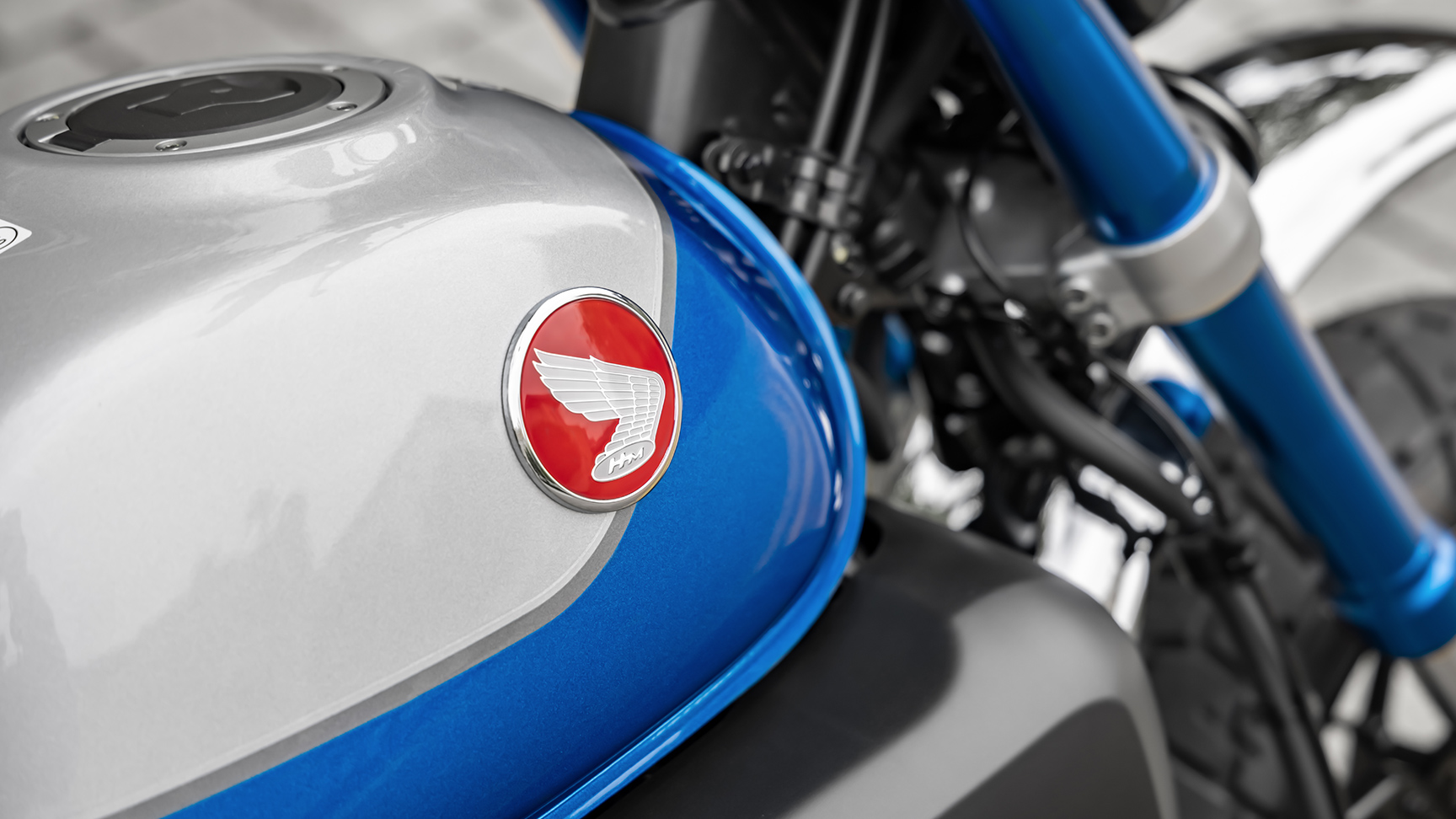 Honda Monkey close-up van brandstoftank