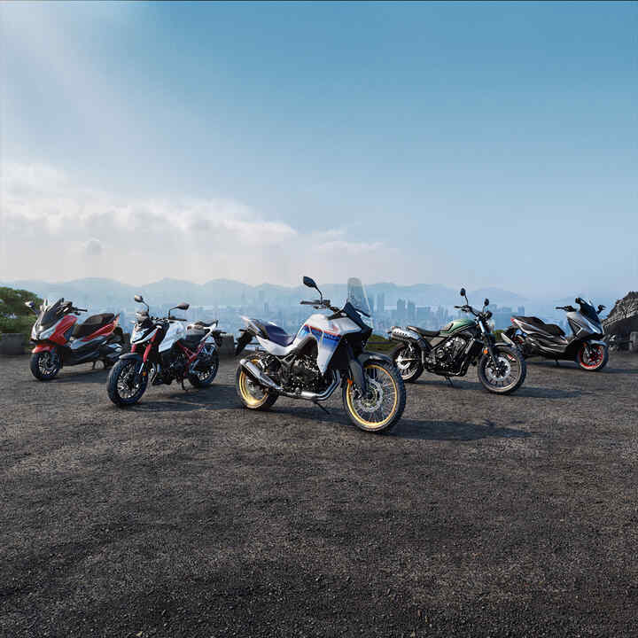 Aanbod motorfietsen Honda 2023