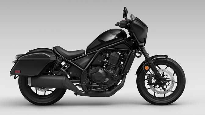 Honda CMX1100 zijaanzicht studio