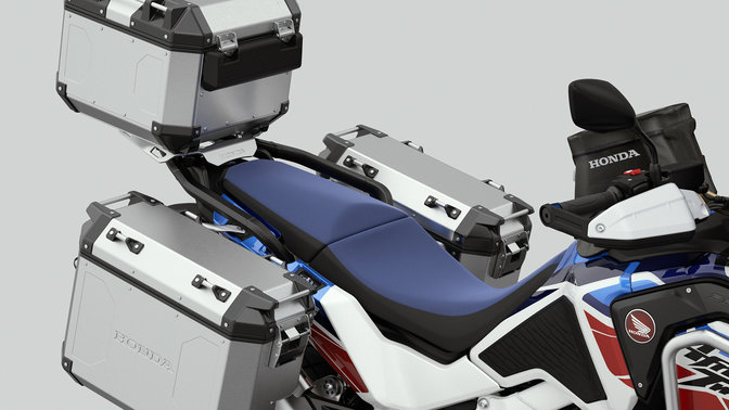 Honda Africa Twin Adventure Sports, aluminium zijkoffers