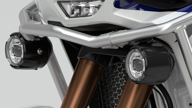 Honda Africa Twin Adventure Sports, LED mistlampen