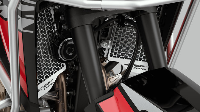 Honda Africa Twin, radiatorbeschermers