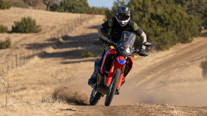 Honda CRF300 Rally klaar voor de start