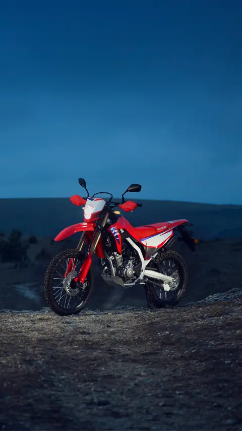 Honda CRF300L en CRF300 Rally motorfietsen.