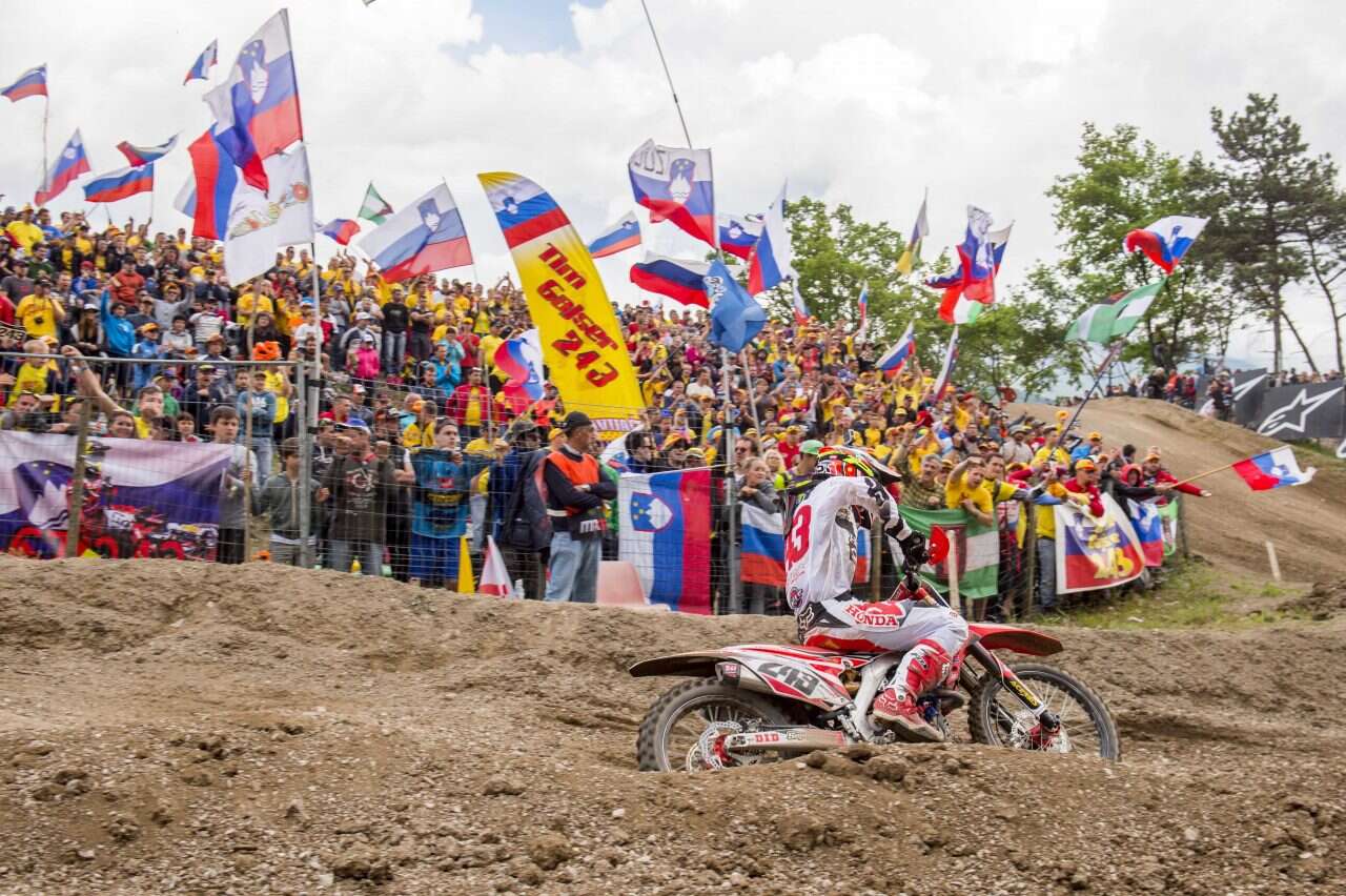 Tim Gajser in een race