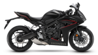 CBR650R E-Clutch 2024 Matt Gunpowder Black Metallic