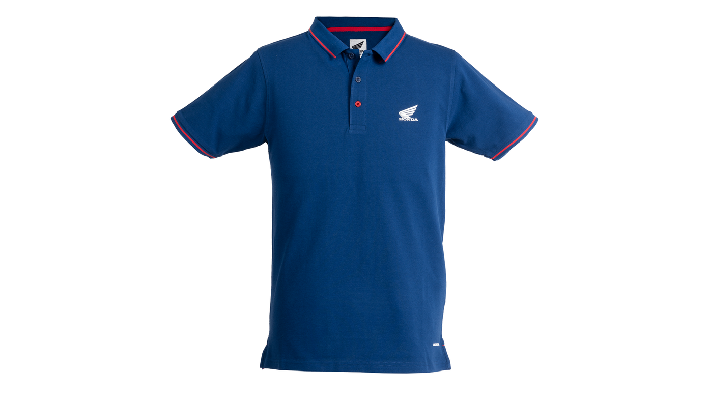 2025 Blauw poloshirt