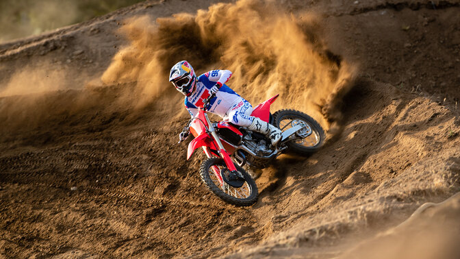 Honda CRF450R offroad