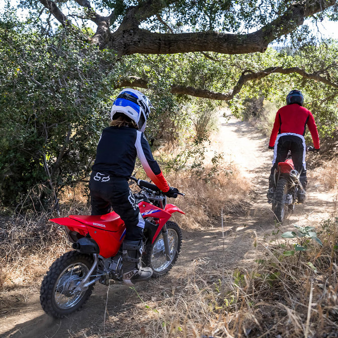 CRF110F Zorgeloos rijden