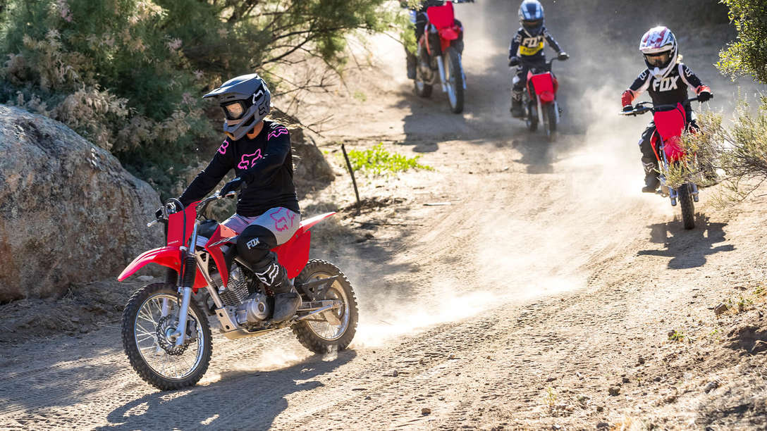  CRF125F Ruimte om te groeien