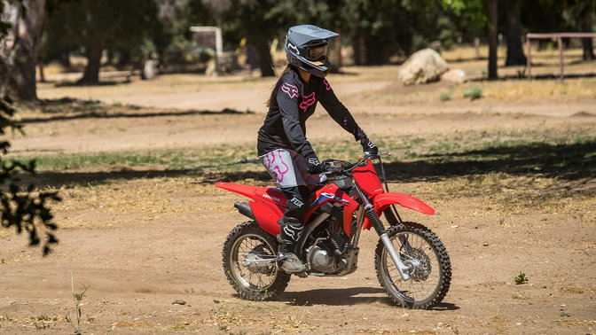 CRF125F Groei voor jonge rijders