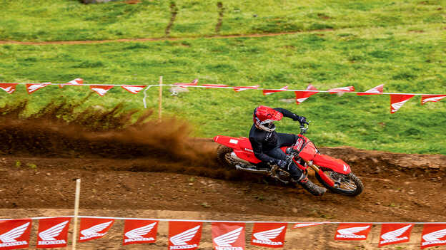 CRF250R drietraps Honda Selectable Torque Control (HSTC)