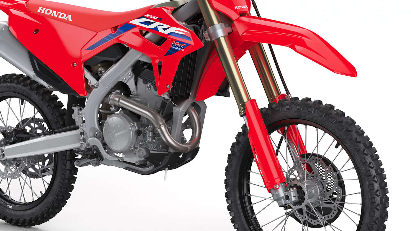 Honda - CRF250R - Nieuwe Showa ophanging 