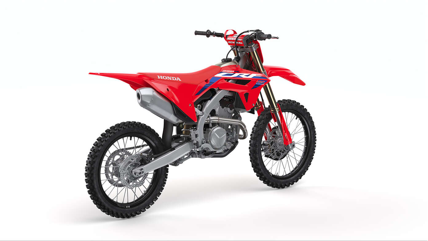 Honda - CRF250R - Slanker koetswerk en eenvoudiger onderhoud