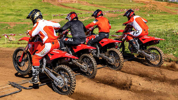 CRF450R drietraps HRC Launch Control