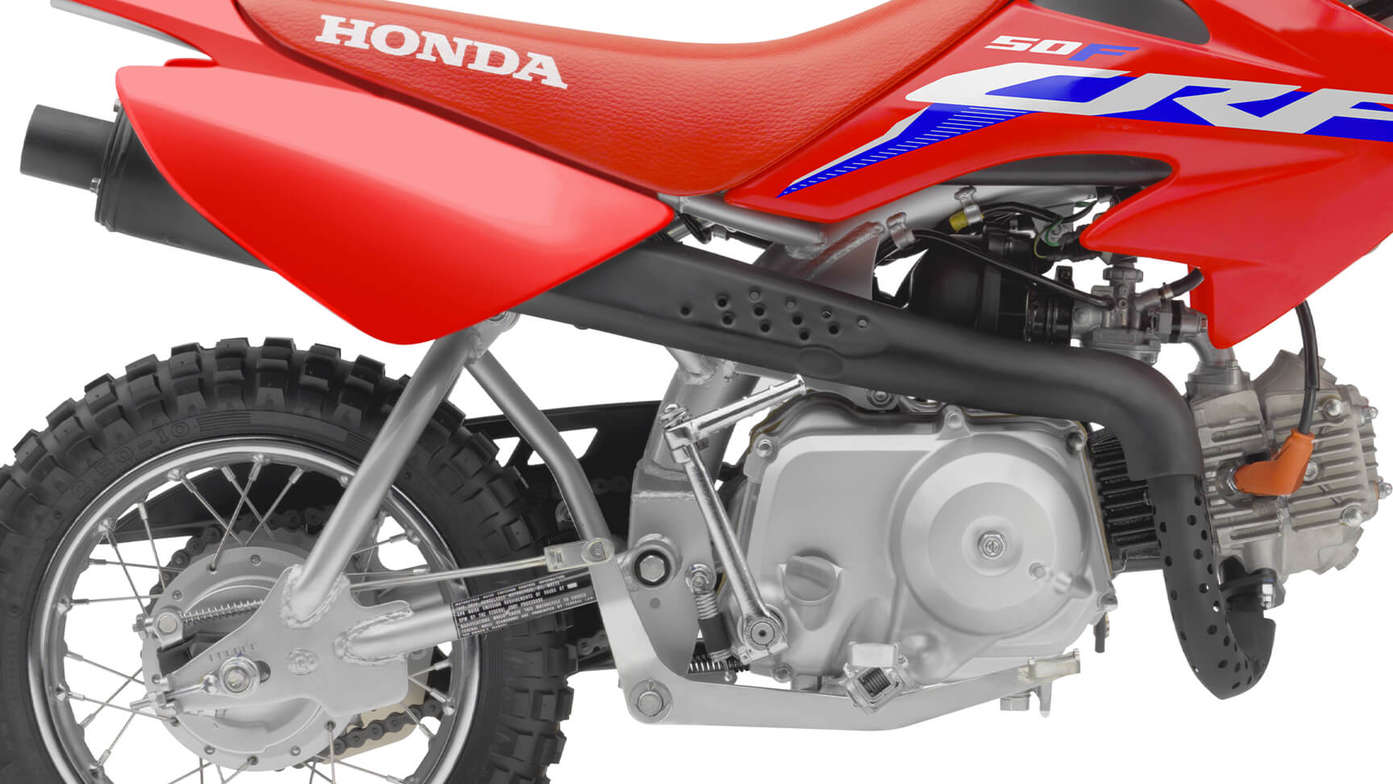 CRF50F Veilig en wel