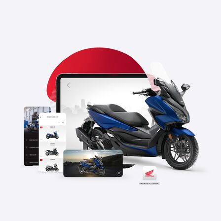 Bekijk de Honda Forza 125 in de app