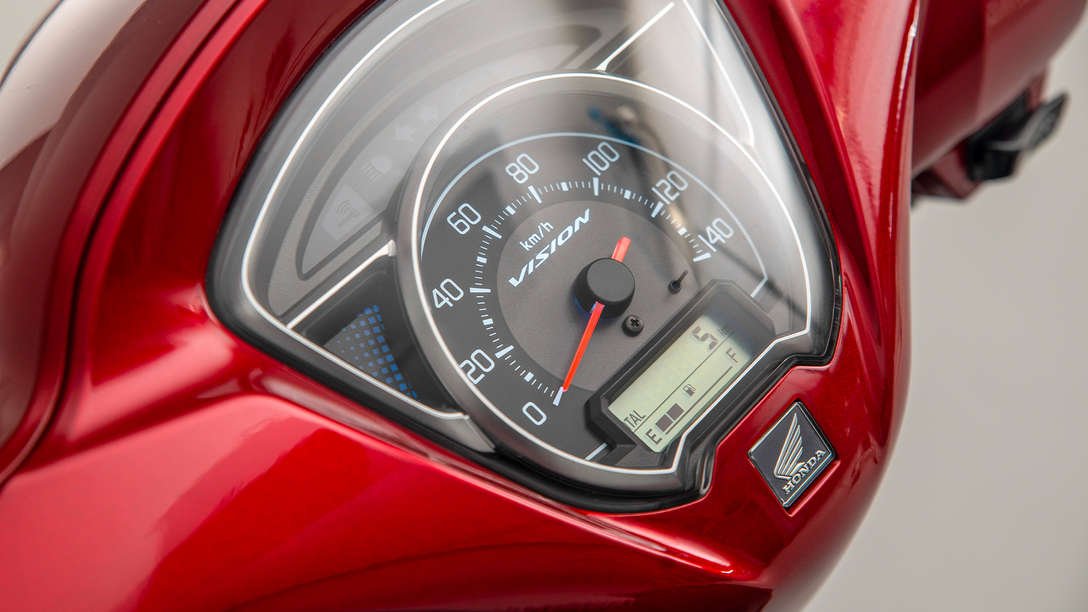 Honda Vision 110 Wees sneller dan het stadsverkeer