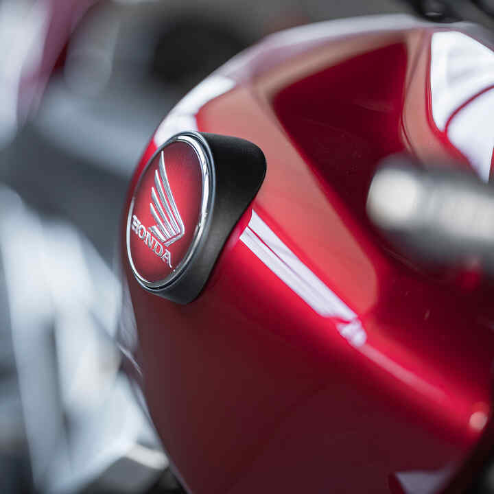 Honda CB1000R close-up van benzinetank