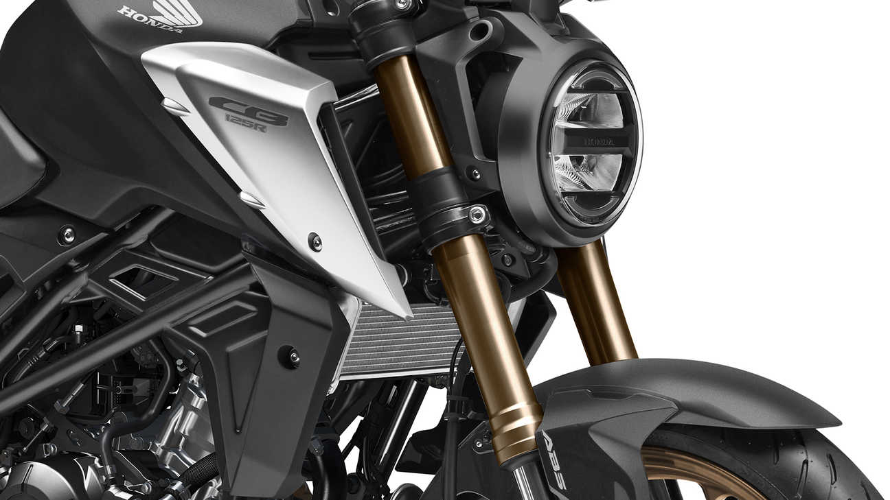 Honda CB125R 41 mm diameter Showa Separate Function Big Piston (SFF-BP) voorvork