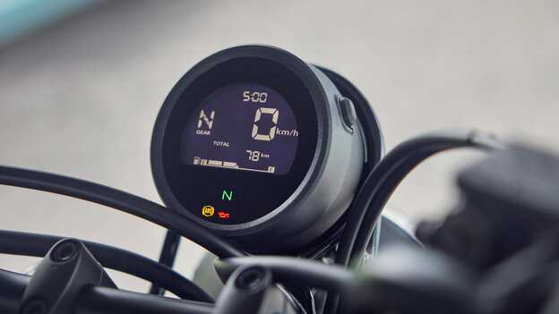 Honda CL500 LCD-display.