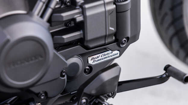 Close-up van de geüpdatete Dual Clutch Transmission.