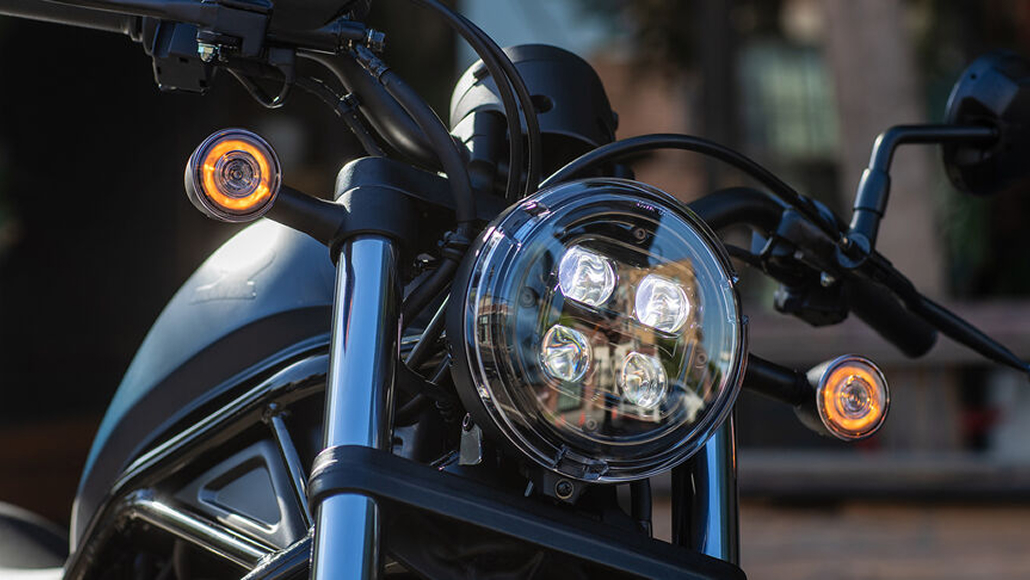 CMX500 Rebel close-up van de motor
