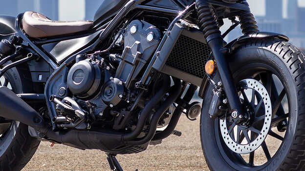 CMX500 Rebel close-up van de motor