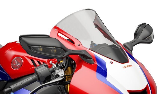 Honda CBR1000RR-R Fireblade SP, getint hoog windscherm