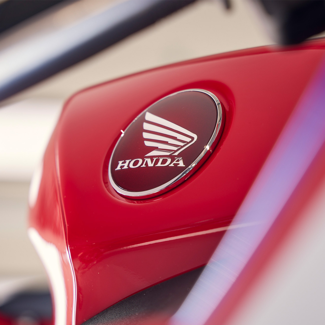 CBR600RR close-up details van Honda-logo