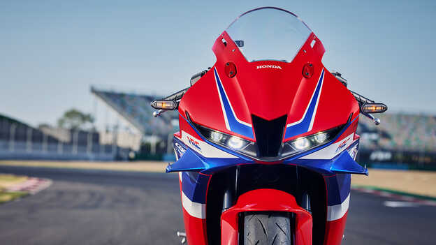 CBR600RR close-up voorkuip.