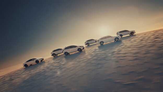 Civic Hatchback buiten driekwart vooraanzicht